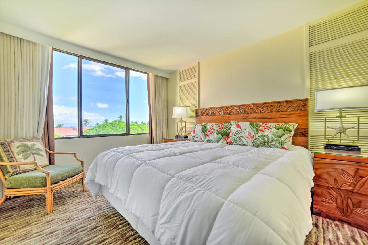 Cute Beachfront Condo With Lanai And Resort Pools Kahana Luaran gambar